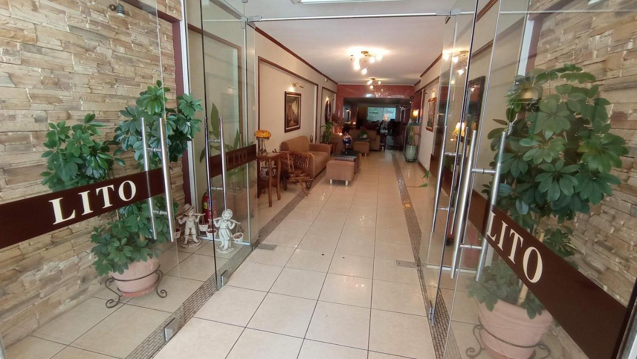 Hotel Lito Paralía Buitenkant foto