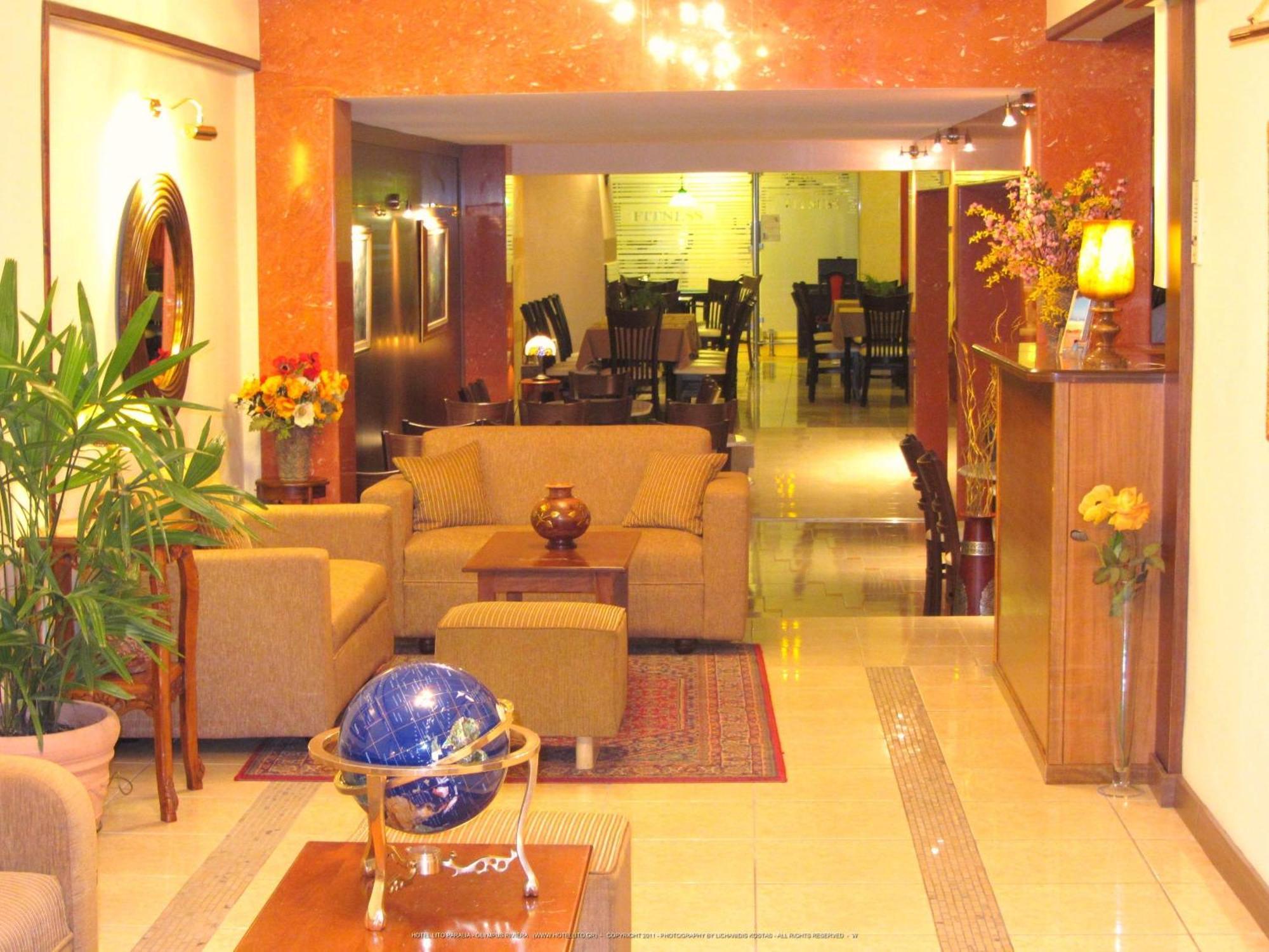 Hotel Lito Paralía Buitenkant foto
