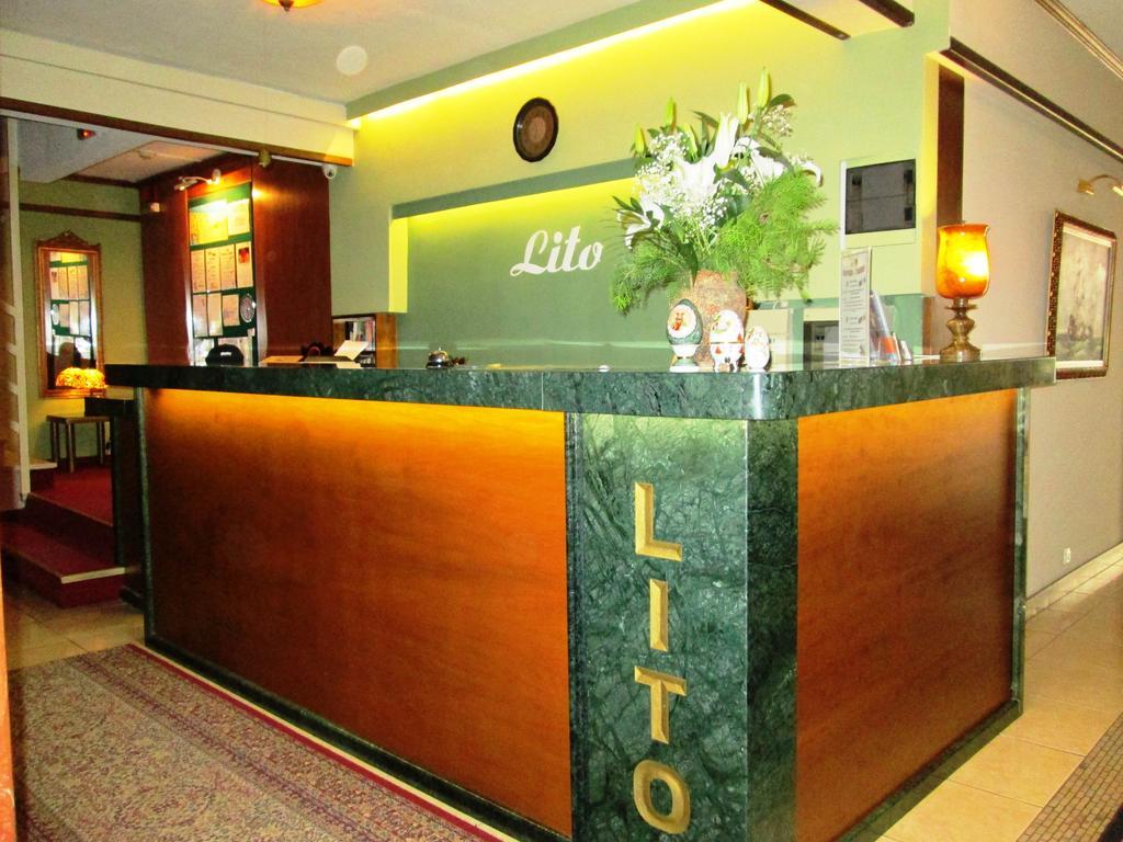 Hotel Lito Paralía Buitenkant foto